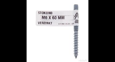 Stokeind m6x60 p/s Deltafix - Deltafix