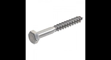 Houtdraadbout 8x90mm rvs Deltafix - Deltafix