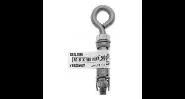 Keiloog m5x60x35 verz Deltafix - Deltafix