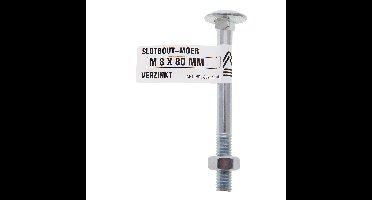 Slotbout moer m8x160mm Deltafix - Deltafix