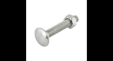 Slotbout m8x40mm rvs Deltafix - Deltafix