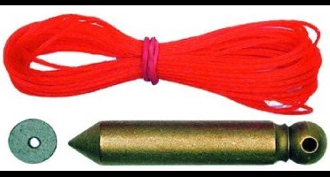 Schietlood Messing 50Gr 5M Snoer Skandia - Skandia