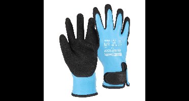 Werkhandschoenen waterbestendig blauw maat XXL II TalenTools - Talentools