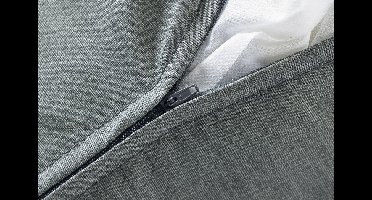 Ligkussen katoen 120x80x12cm grijs Beeztees - Designed by lotte