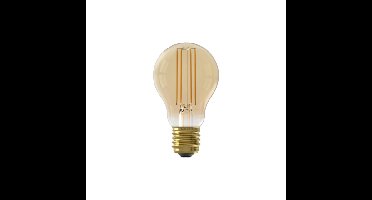 LED volglas Filament Standaardlamp 220-240V 7,5W 806lm E27 A60 Goud 2100K Dimbaar Calex - Calex