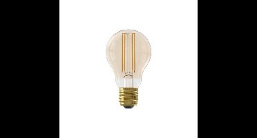 LED volglas Filament Standaardlamp 220-240V 4,5W 470lm E27 A60 Goud 2100K Dimbaar Calex - Calex
