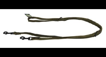 Dresseerlijn leder 18mm/250cm groen Gebr. de Boon - Gebr de boon