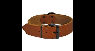 Lijn soft leder 18mm/160cm bruin Gebr. de Boon - Gebr de boon