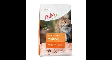 VitalCare Volledige krokante brokvoeding kat Multicat 0,4Kg Prins - Prins