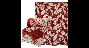 Plaid fien L200 x B150 cm redwood Unique Living - Unique living