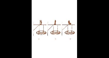 Gardenbord roest assorti l35b2h33 cm Esschert Design - Esschert design