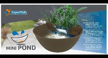 Mini pond bruin SuperFish - Superfish