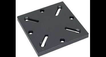 In-ground base adaptor parasolvoet Platinum - Platinum