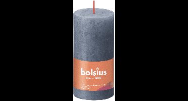 Stompkaars Twilight Blue 100/50 rustiek Bolsius - Bolsius