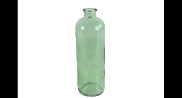 Fles Caria glas ro 11x11x33 cm groen Countryfield - Countryfield