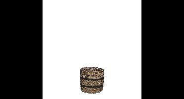 Celestial mand zwart h12xd12 cm Mica Decorations - Mica decorations