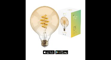 Smart Filament Bulb CCT E27 G95-Amber Led lamp Hombli - Hombli