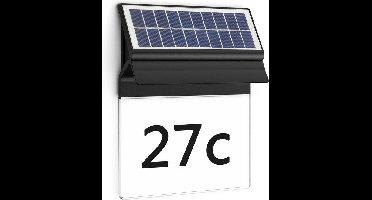Enkara basic solar wall house number verlichting Philips - Philips