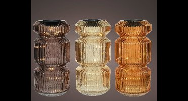 Solar tafellamp dia12-H25cm assorted Decoris - Decoris