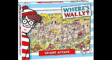 Puzzel Where's Wally Knight Attack 1000 st Plenty Gifts Spellen - Plenty gifts spellen