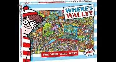 Puzzel Where's Wally Wild West 1000 st Plenty Gifts Spellen - Plenty gifts spellen