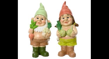 Kabouter met groente 2ass Decoris - Decoris