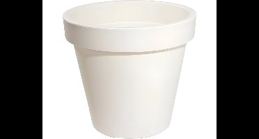 Bloempot Ek rond 50x50x44 cm cremewit Nampook - Nampook