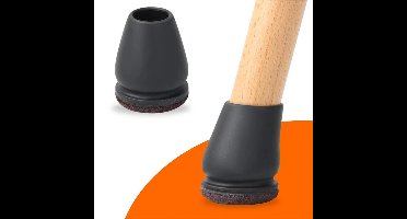 Stoelpootdoppen Floor 8 st 14-21 mm Flooq - Hortus