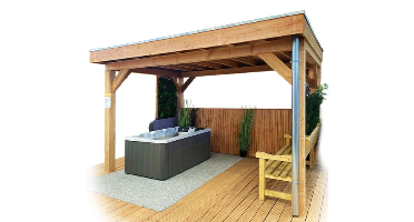 Veranda robuust 500x300 cm Buitengewoon de Boet - Buitengewoon de boet