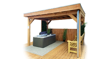 Veranda robuust 600x300 cm Buitengewoon de Boet - Buitengewoon de boet
