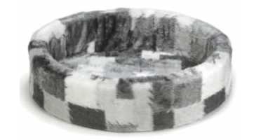 Teddymand mix/blok grijs nr. 2/50 cm Slaapplezier Gebr. de Boon - Gebr de boon