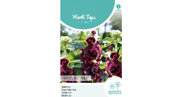 Zaden althaea fl.pl. chater's deep purple 0.25 gram Hortitops - Hortitops