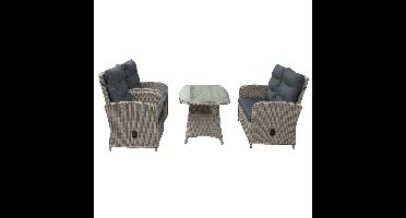 Moldes Set Off White Tweebaans Wicker OWN - Own