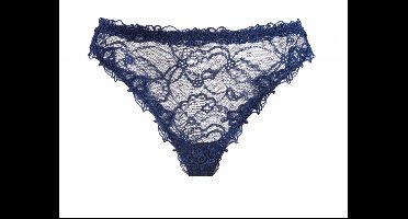 Lise Charmel lingerie Soir de Venise string blauw ACA0003