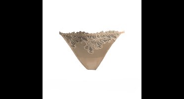 AMBRA Lingerie Slips Titanium Tanga Huid 1435