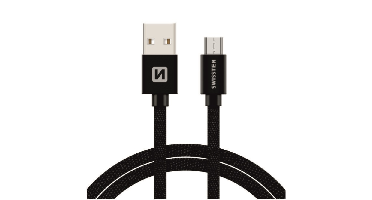 Swissten Swissten Micro-USB naar USB kabel - 3M - Zwart