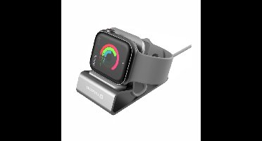 Swissten Swissten Aluminium standaard - Geschikt voor Apple Watch - Zilver