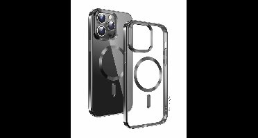 Swissten Swissten MagSafe hoesje - iPhone 16 - Metallic - Transparant