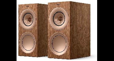 KEF R3 meta boekenplank speaker - walnoot (per paar)