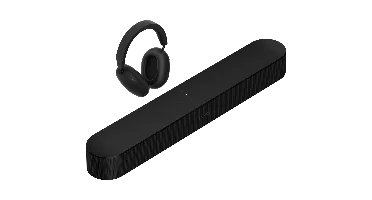 SONOS Persoonlijke entertainmentset met Beam + Sonos Ace - Zwart