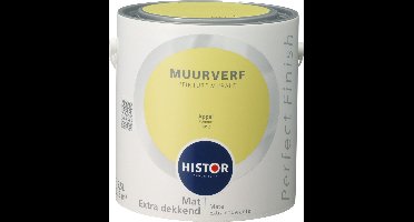Histor Perfect Finish Muurverf Mat - Appel - 2,5 liter