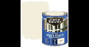 Cetabever Meesterbeits Deur en Kozijn Dekkend Zijdeglans - Ivoorwit - 0,75 liter