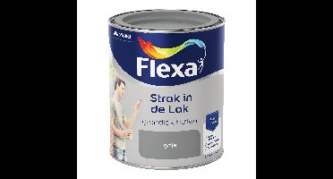 Flexa Strak in de Lak Grondlak Buiten - Grijs