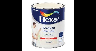 Flexa Strak in de Lak Binnenlak Hoogglans - Roomwit
