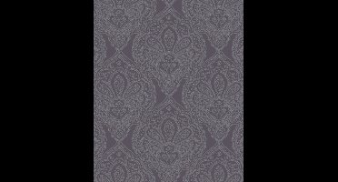 Noordwand Emporium Behang met grafische zilveren ornamenten DWP0247-01