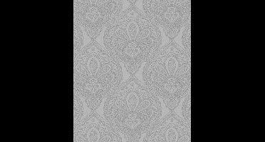 Noordwand Emporium Behang met grafische zilveren ornamenten DWP0247-03