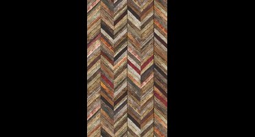 Noordwand Smart Art Easy Fotobehang visgraat planken 47244