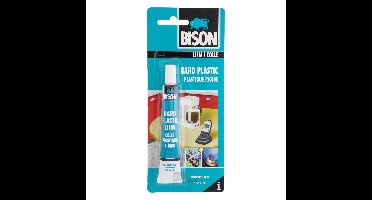 Bison Hard plastic lijm blister 25ml