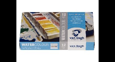 Van Gogh Aquarelverf Set In Metalen Blik