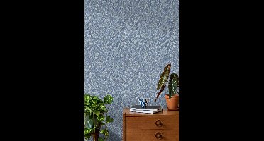 Dutch Wallcoverings Amazonia - Saram Texture Navy - Blauw